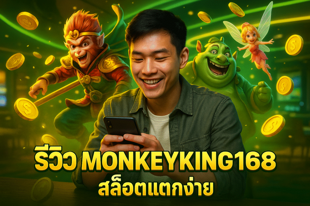รีวิว MONKEYKING168 สล็อตแตกง่าย