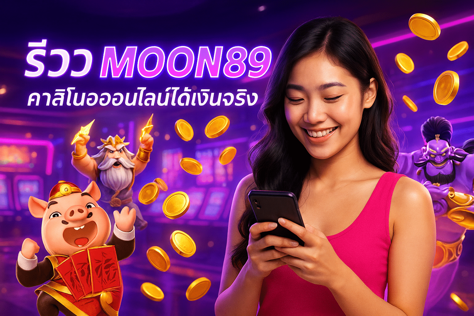 รีวิว MOON89 คาสิโนออนไลน์ได้เงินจริง