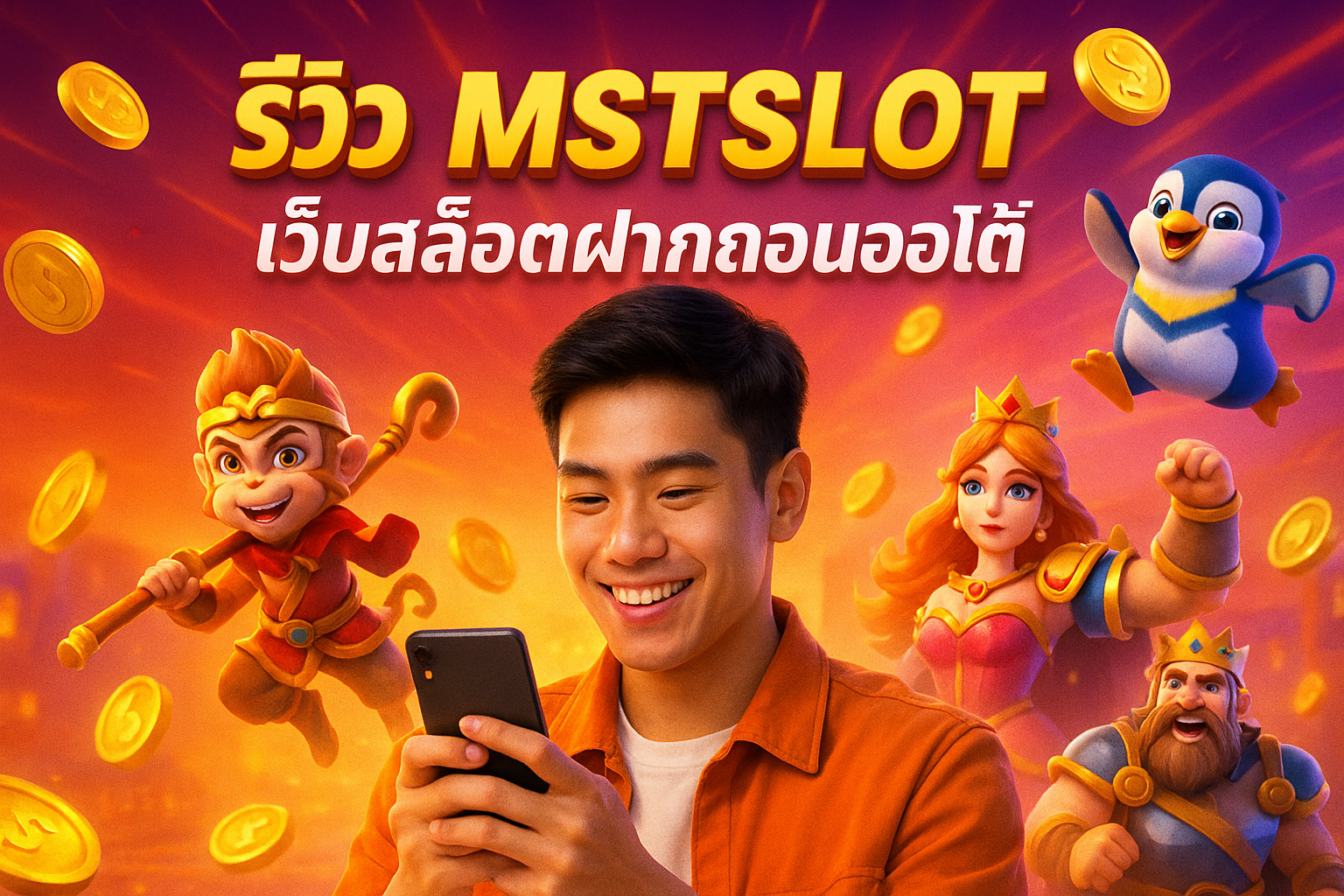 รีวิว MSTSLOT เว็บสล็อตฝากถอนออโต้