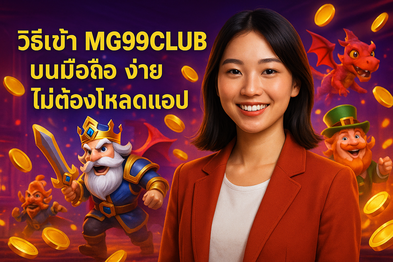 วิธีเข้า MG99CLUB บนมือถือ ง่าย ไม่ต้องโหลดแอป