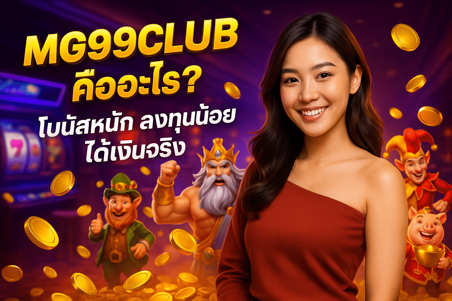 MG99CLUB คืออะไร? โบนัสหนัก ลงทุนน้อย ได้เงินจริง