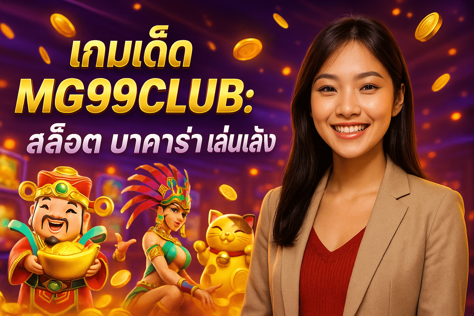 เกมเด็ด MG99CLUB: สล็อต บาคาร่า เล่นแล้วปัง